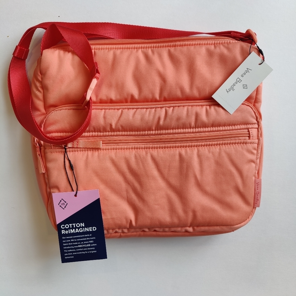 Vera Bradley Women's Recycled Cotton Utility Crossbody Bag